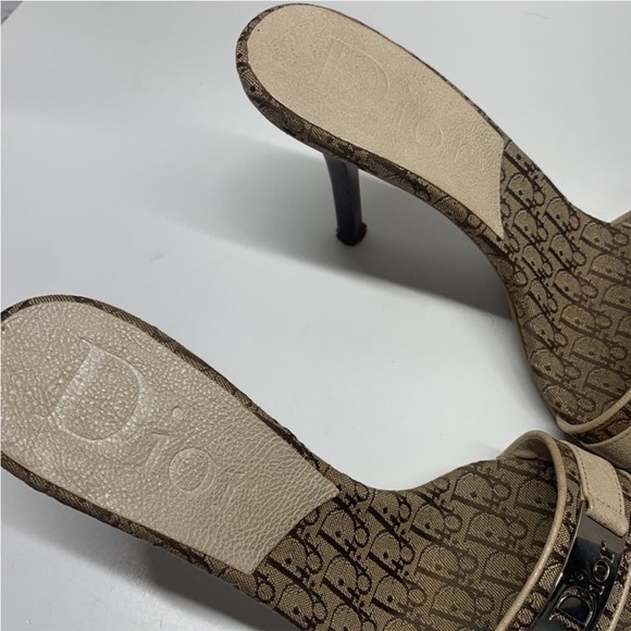 Christian Dior Open Toe Heels - Picture 3 of 5